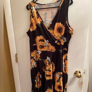 Sunflower dress, only worn once